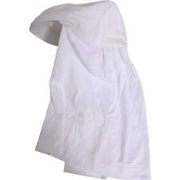 White Cotton DG Logo Plaque Baseball Balaclava Hat