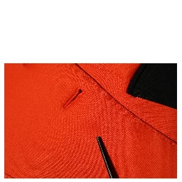 Red Buttoned Down Women Trench Coat Jacket