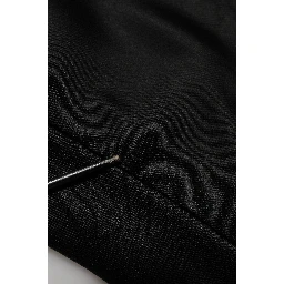 Black Crystal DG Necklace Sweatshirt Sweater