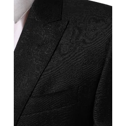 Black MARTINI 2 Buttons Suit Jacket Blazer