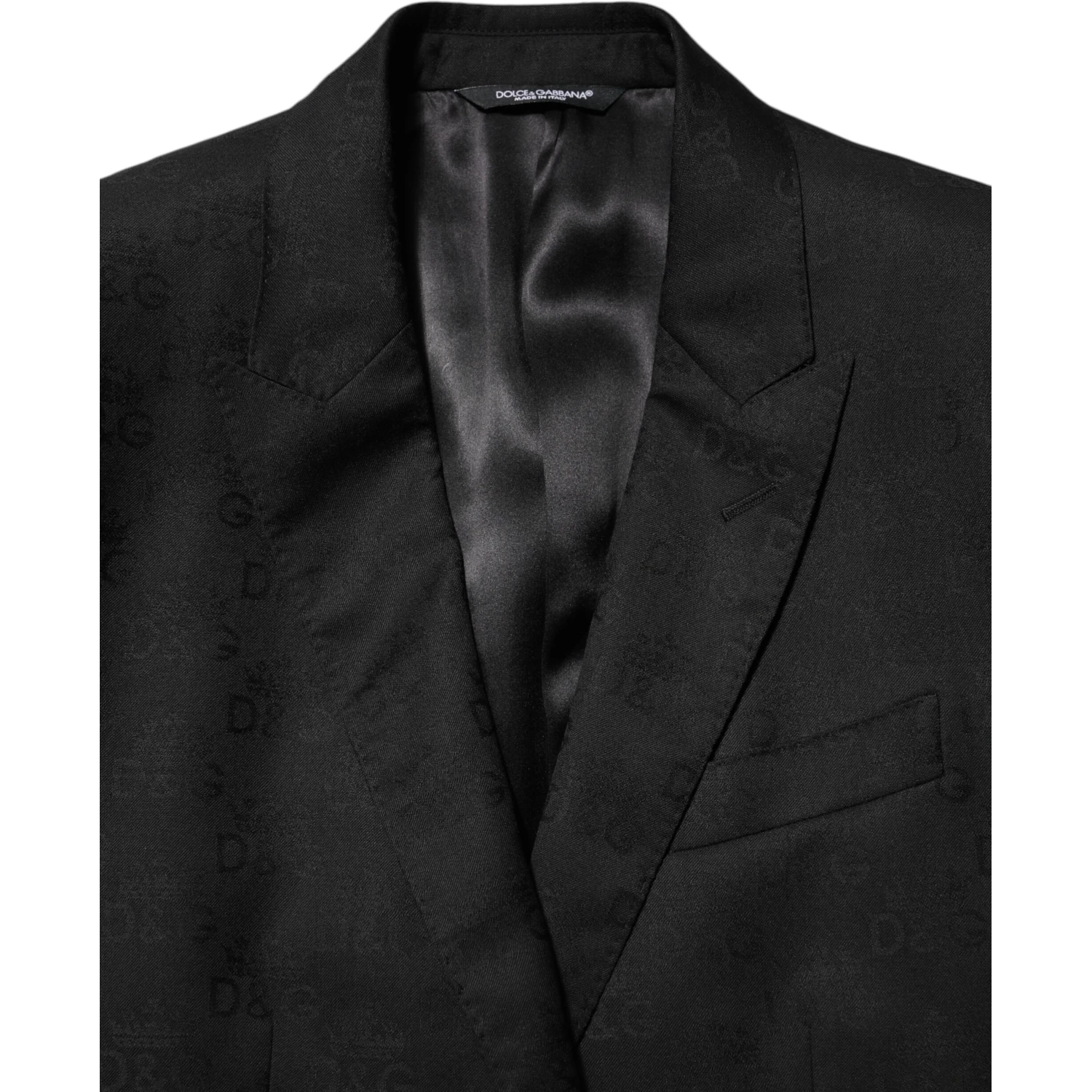 Black MARTINI 2 Buttons Suit Jacket Blazer