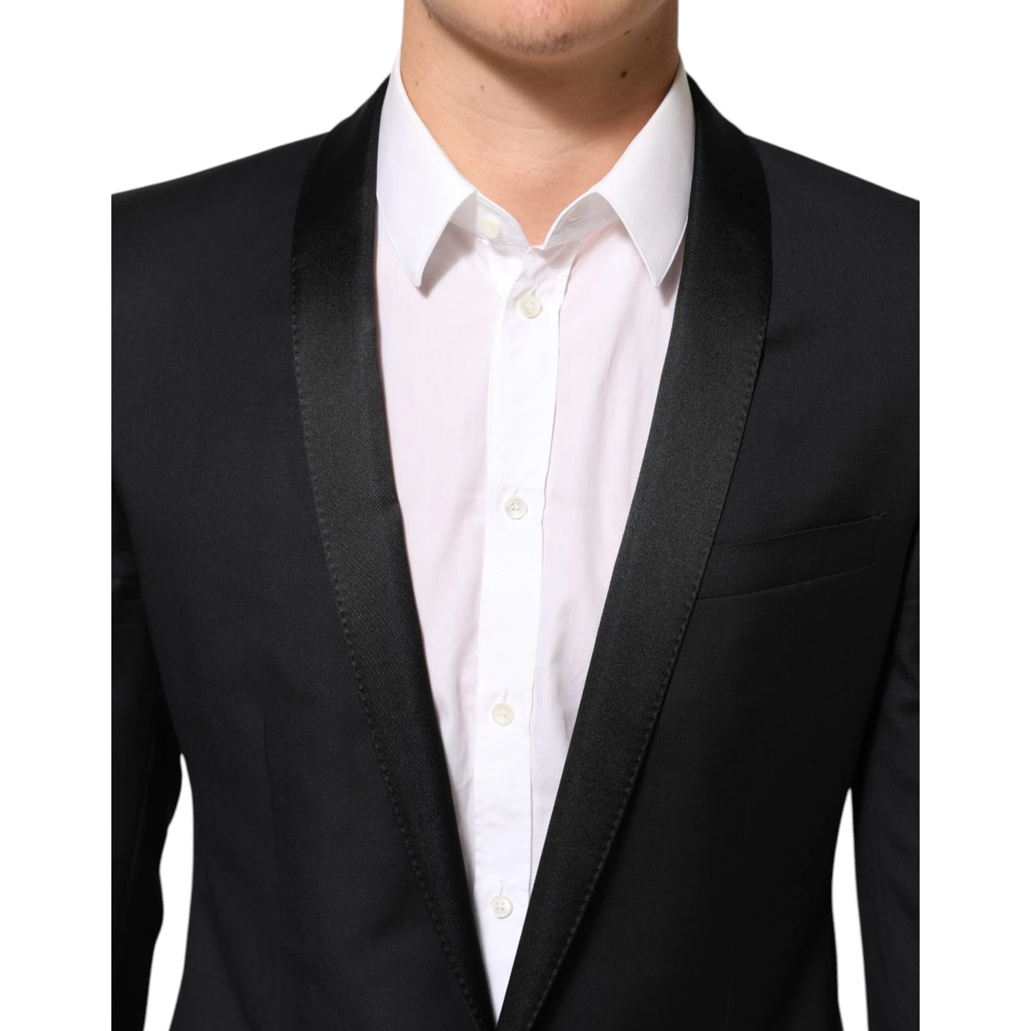 Black GOLD 1 Button Suit Jacket Men Blazer