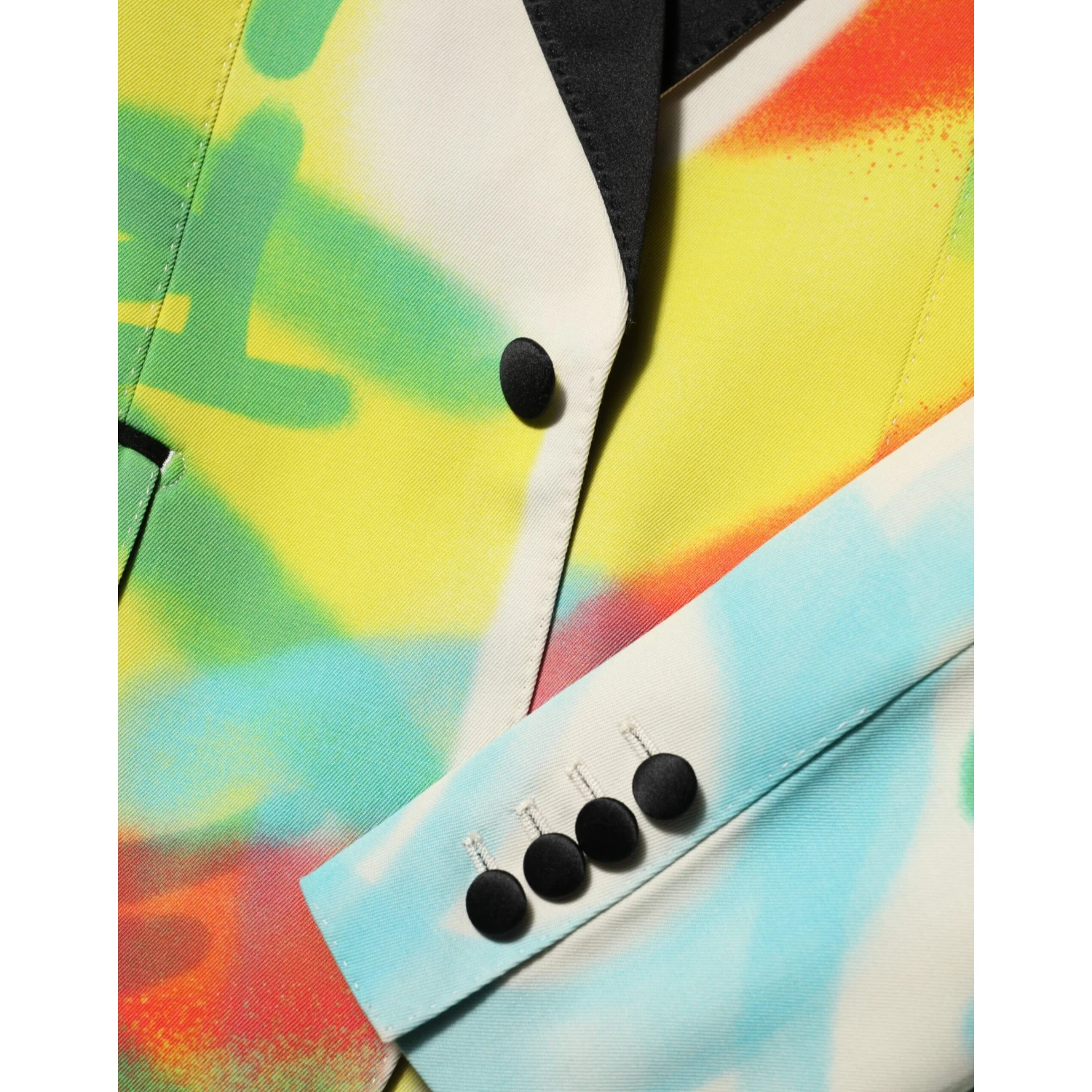 Multicolor Graffiti SICILIA 1 Button Men Suit Blazer