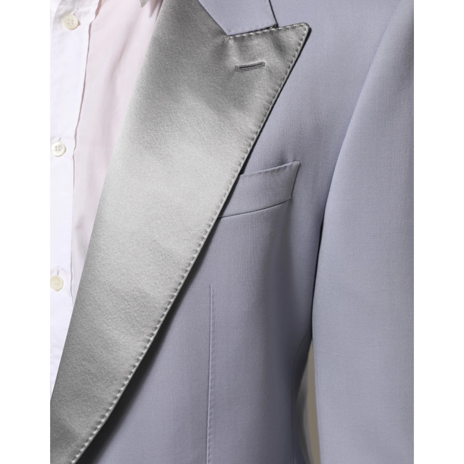 Gray Wool SICILIA 2 Buttons Men Suit Blazer