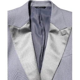 Gray Wool SICILIA 2 Buttons Men Suit Blazer