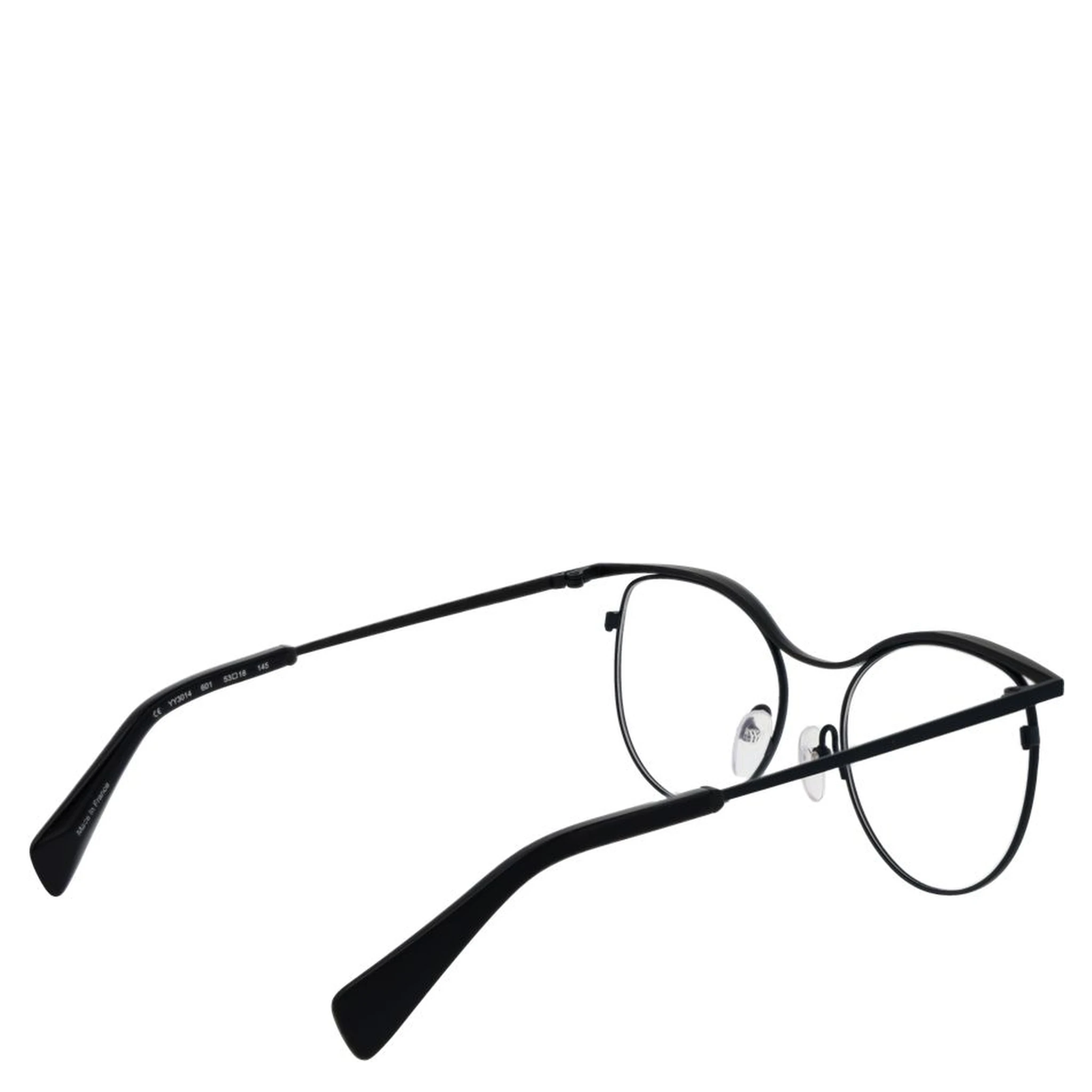 Black Metal Glasses (Frames)