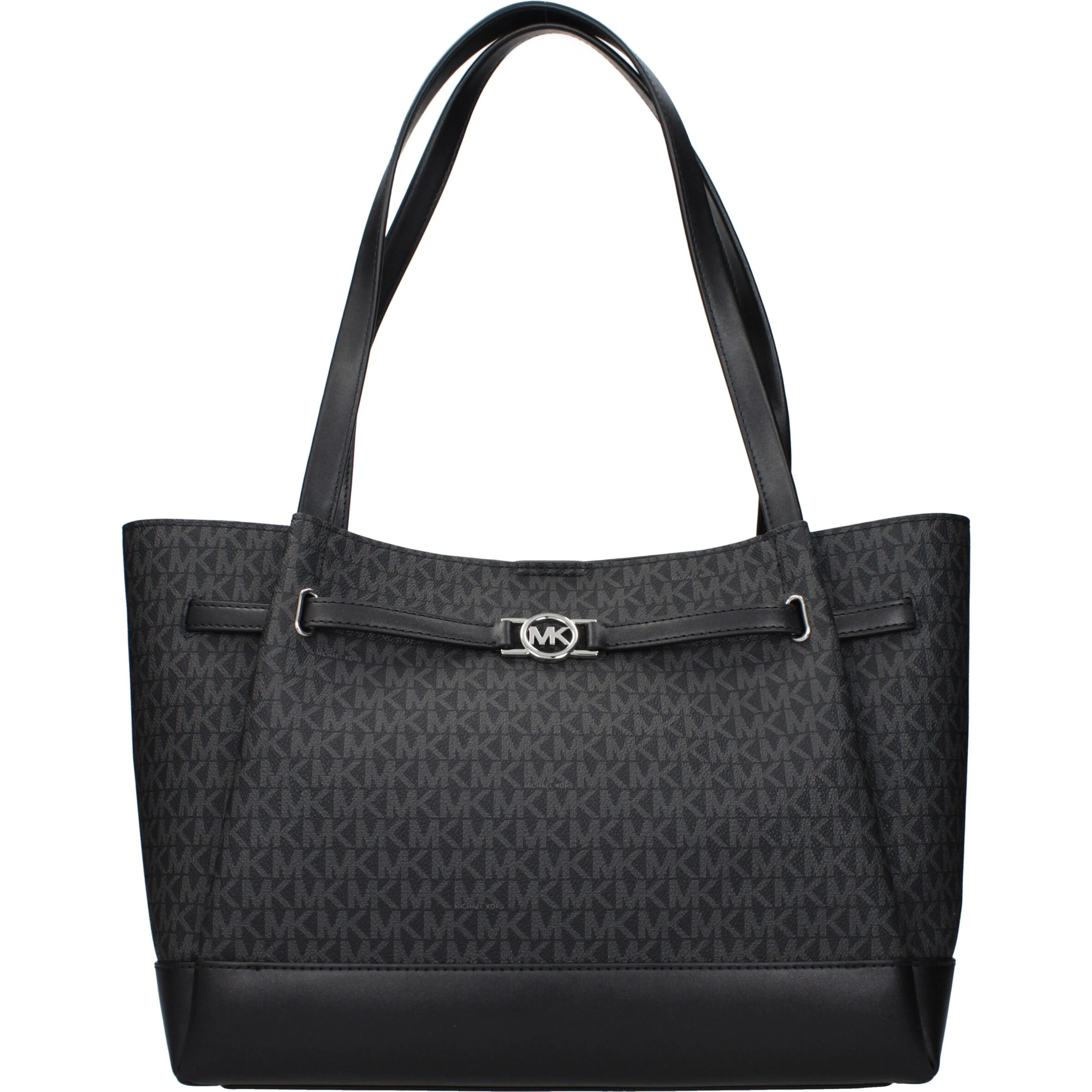 Black Fabric Shoulder Bag