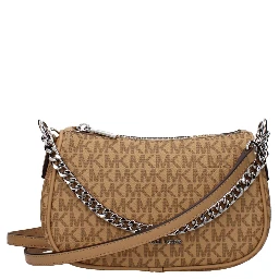 Brown Fabric Handbag
