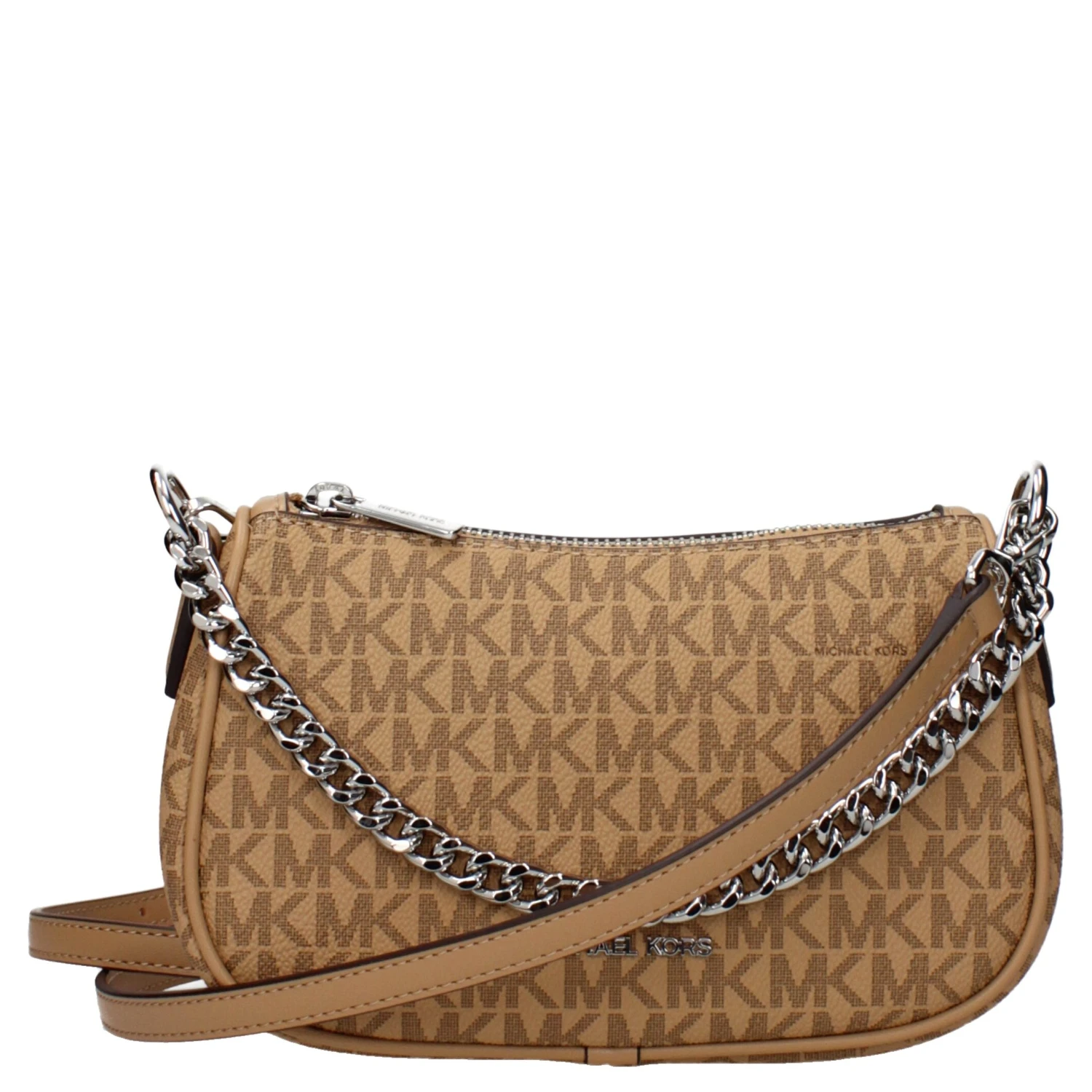 Brown Fabric Handbag
