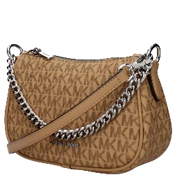 Brown Fabric Handbag