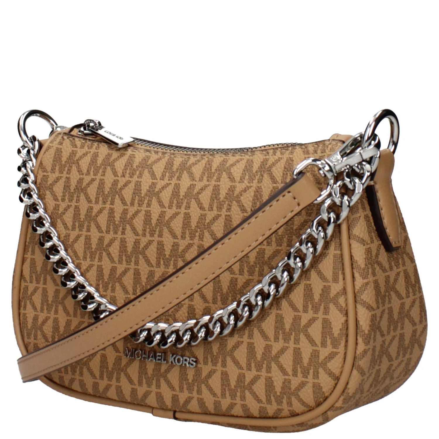 Brown Fabric Handbag