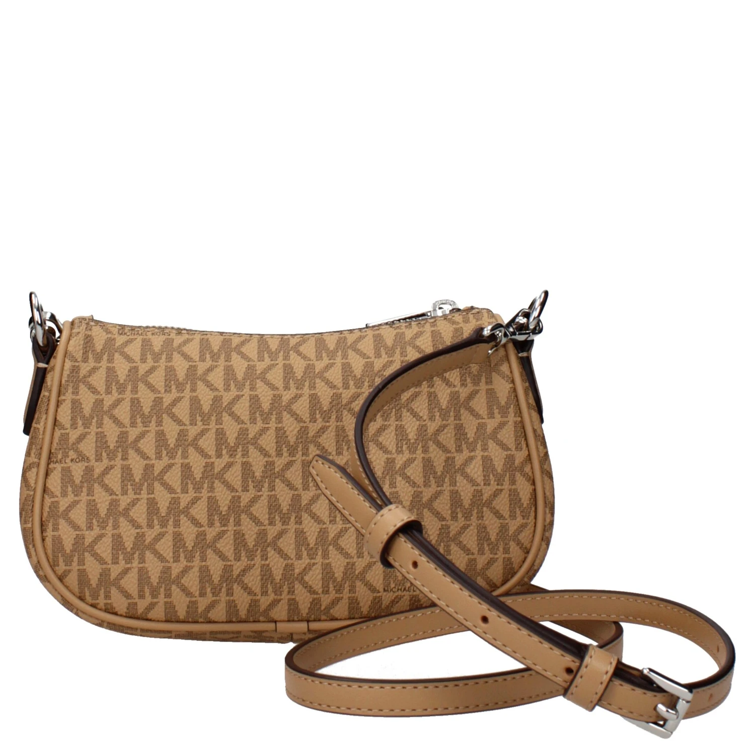 Brown Fabric Handbag
