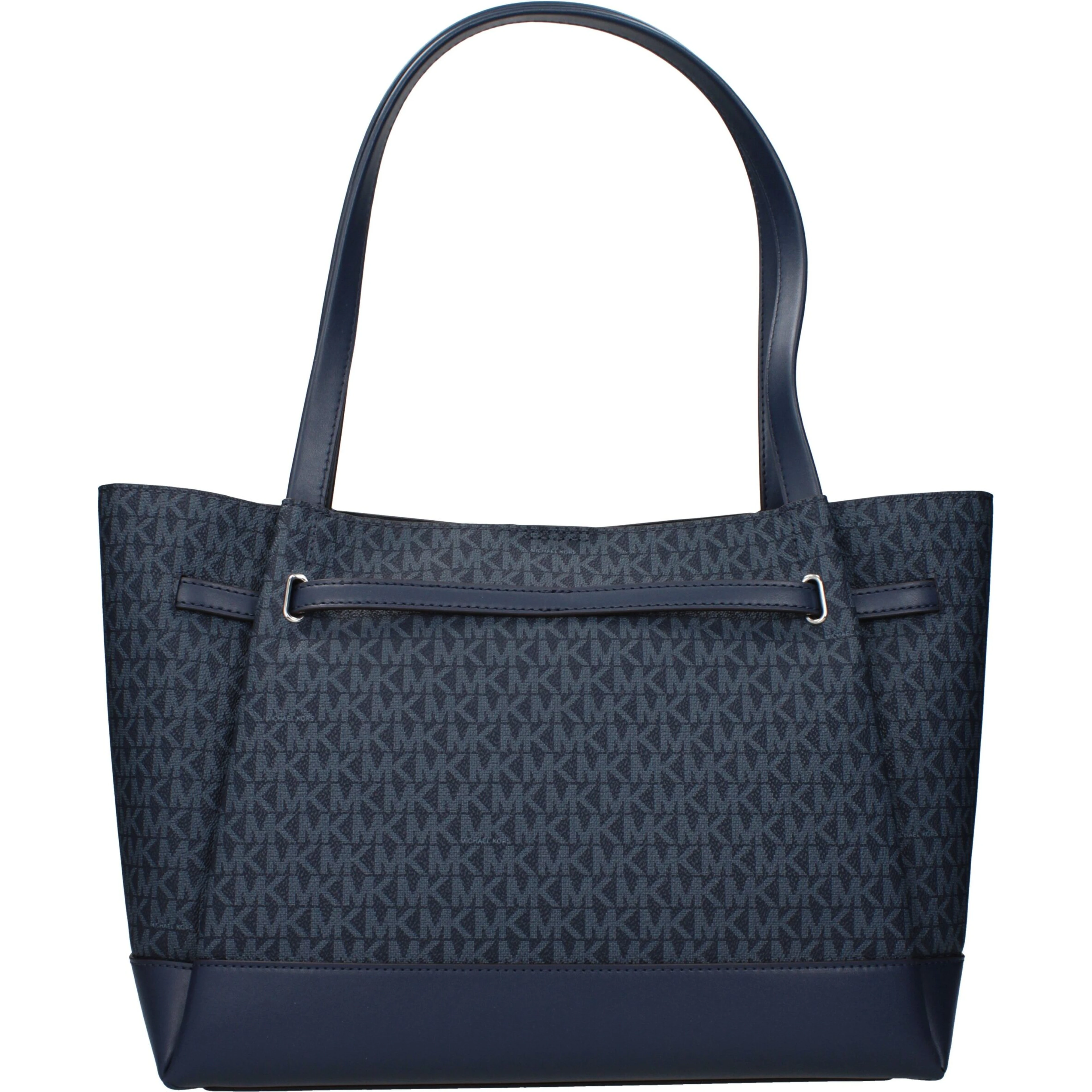 Blue Fabric Shoulder Bag