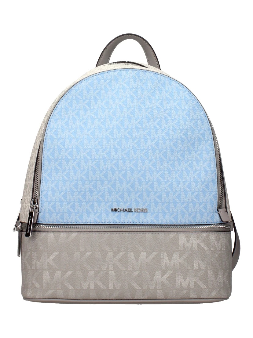 Beige Fabric Backpack