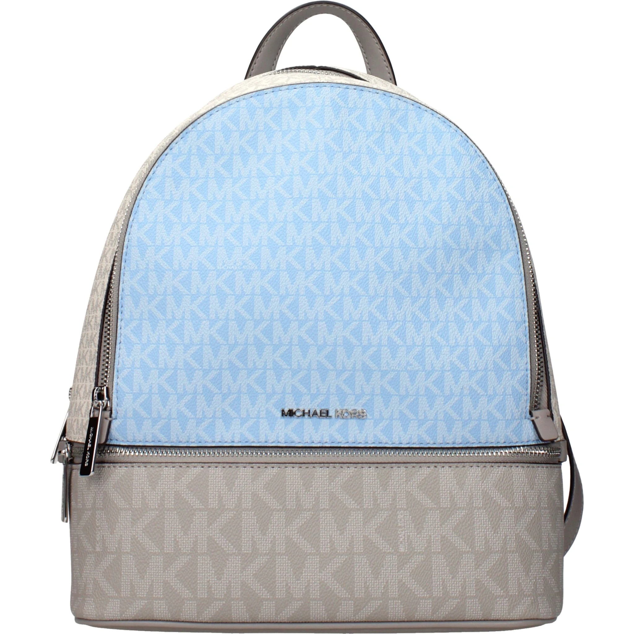 Beige Fabric Backpack