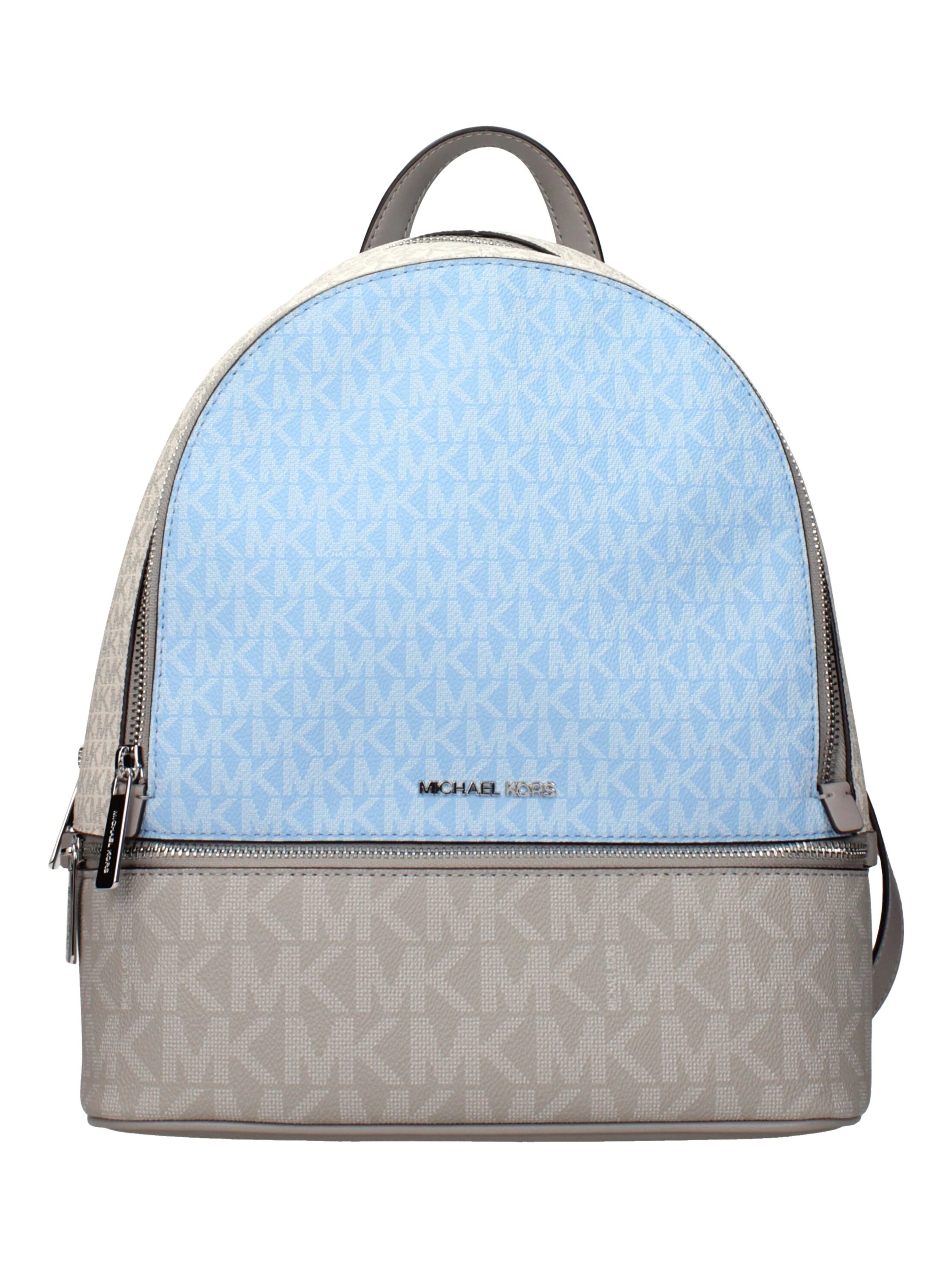 Beige Fabric Backpack