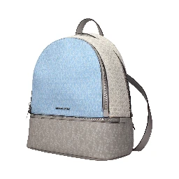 Beige Fabric Backpack