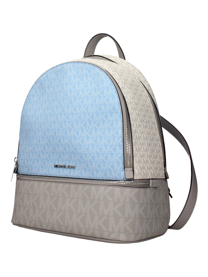 Beige Fabric Backpack