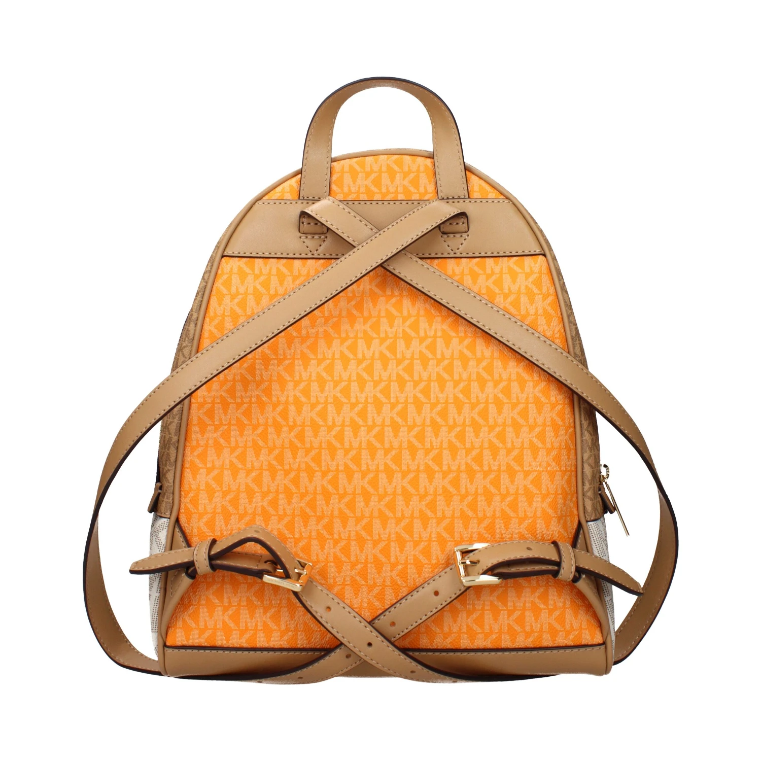 Beige Fabric Backpack
