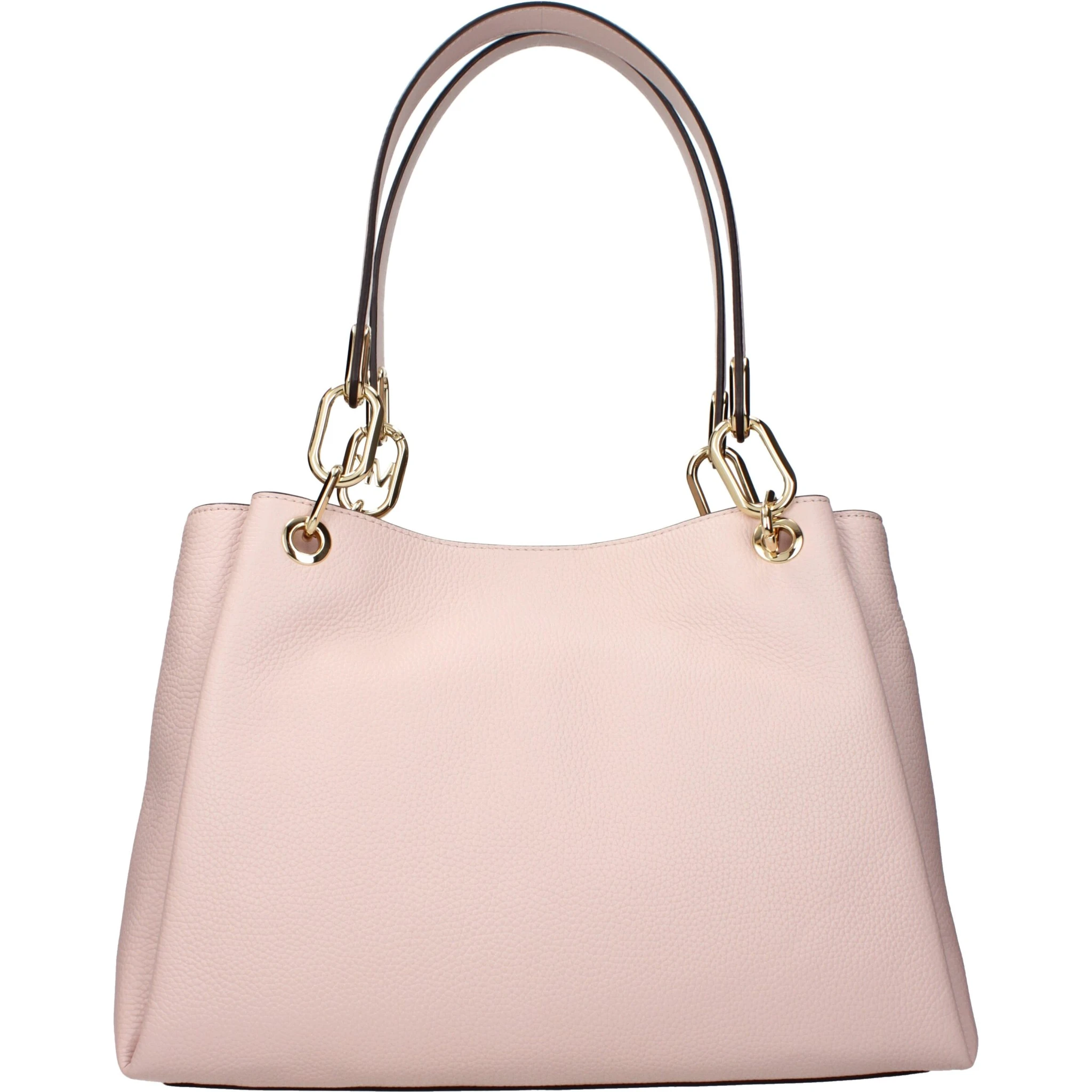 Pink Leather Shoulder Bag