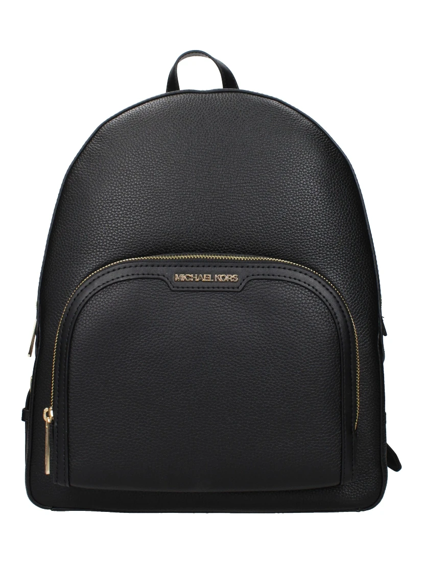 Black Leather Backpack