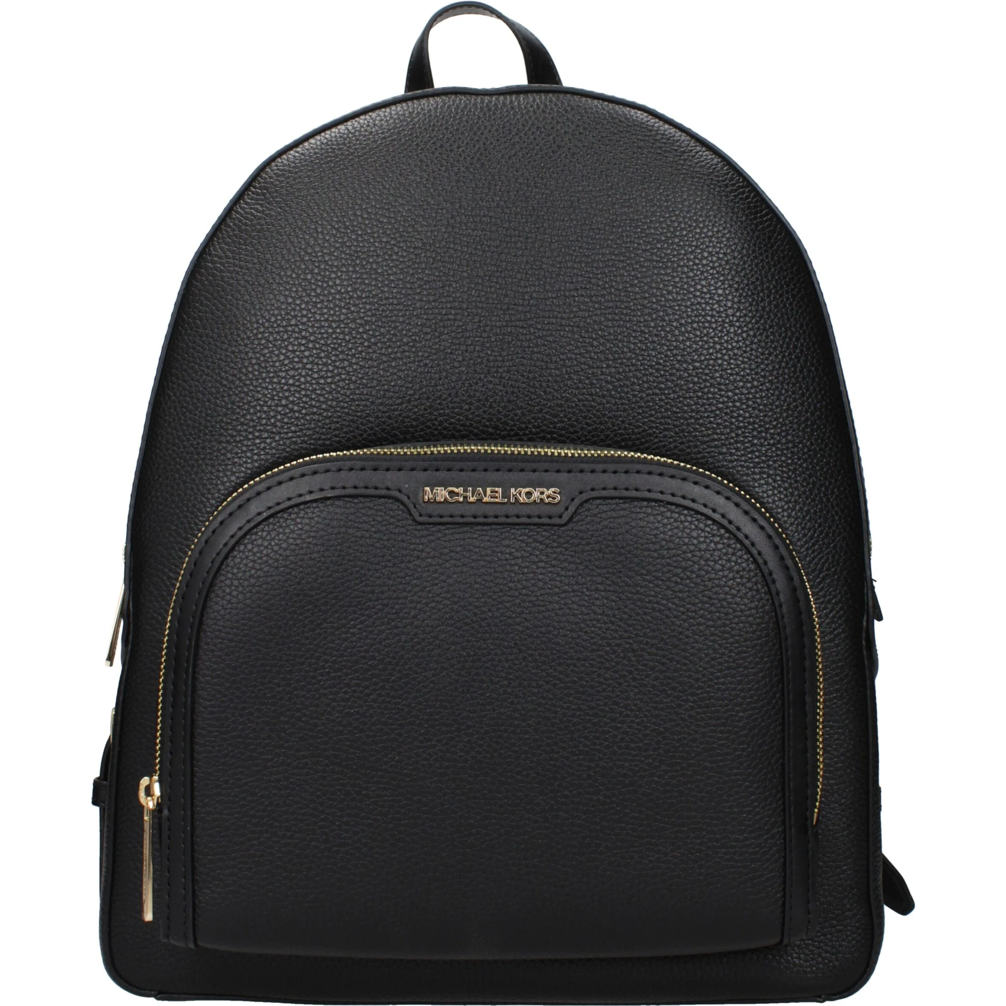 Black Leather Backpack