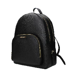 Black Leather Backpack