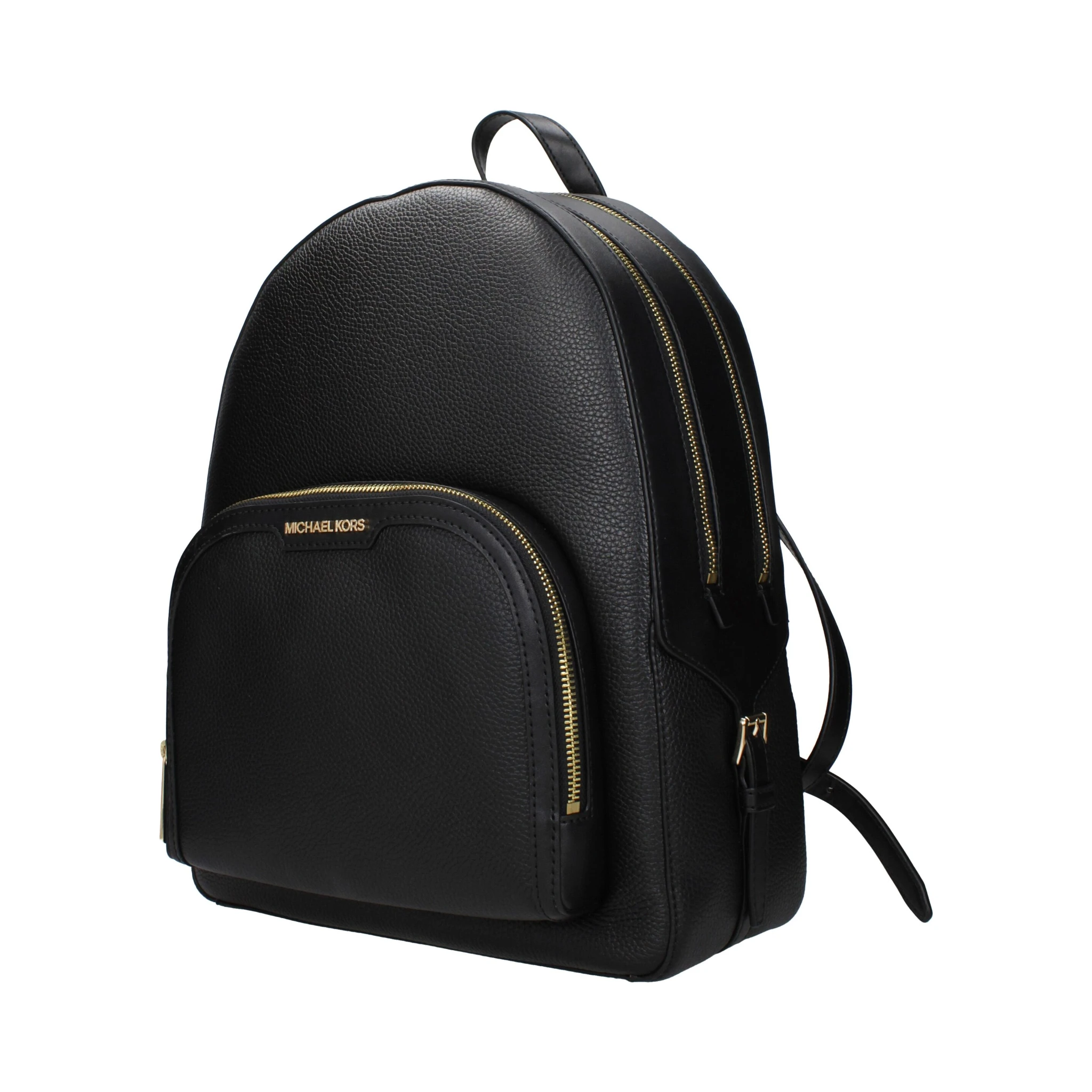 Black Leather Backpack