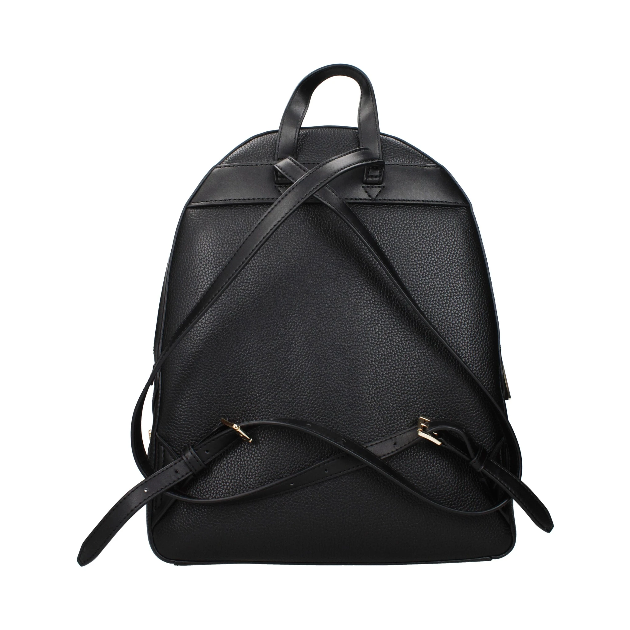 Black Leather Backpack