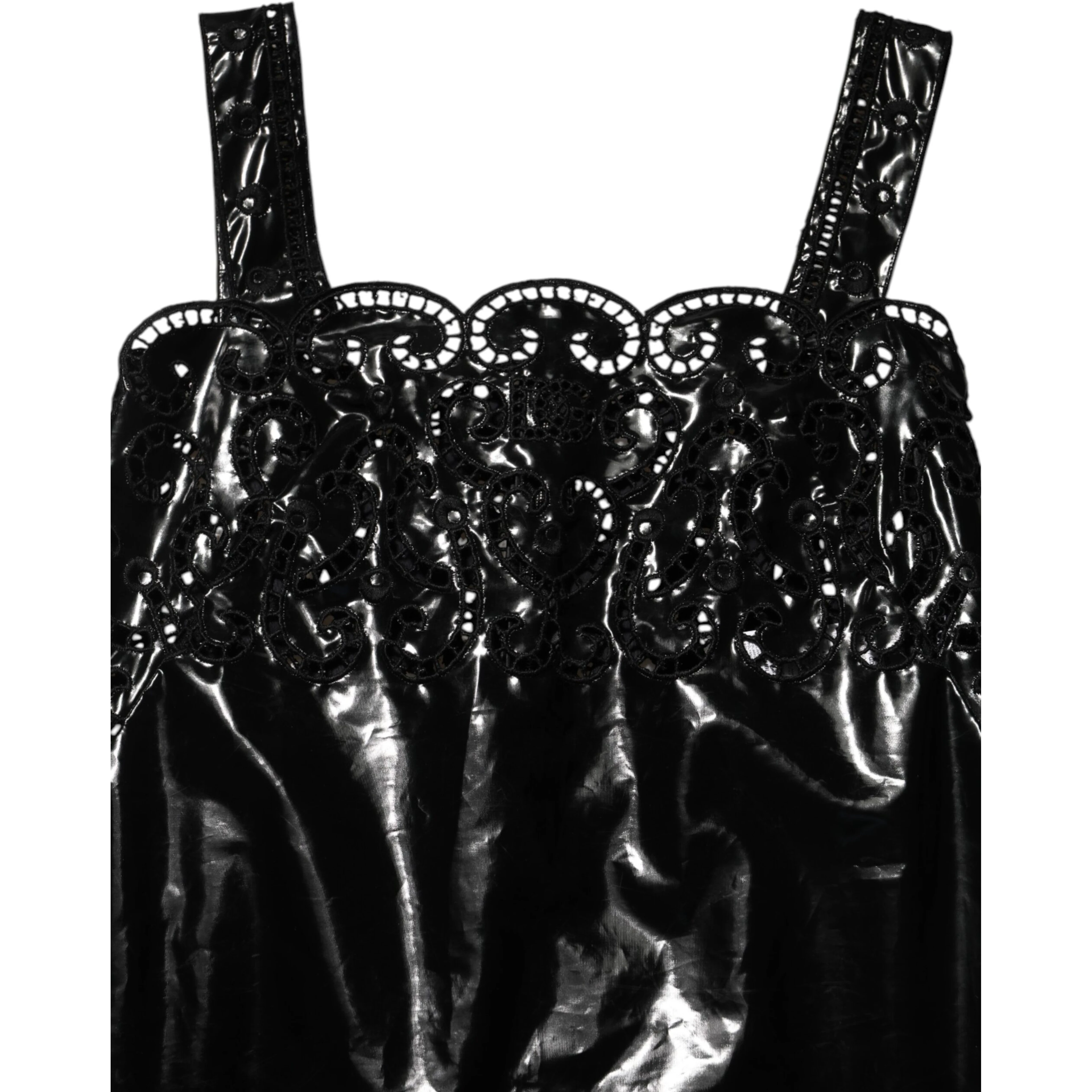 Black Cut Out A-line Sheath Mini Dress