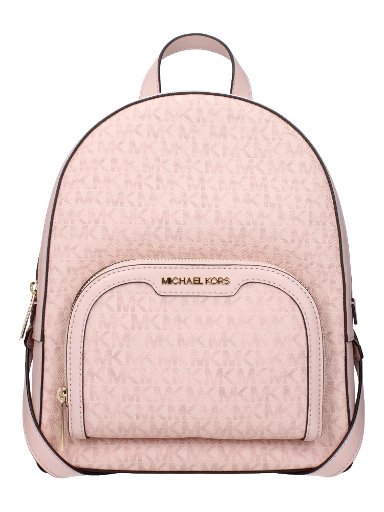 Pink Fabric Backpack