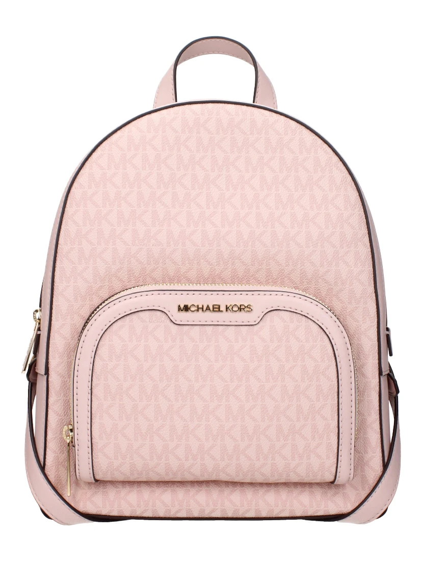 Pink Fabric Backpack