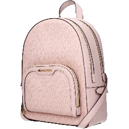 Pink Fabric Backpack