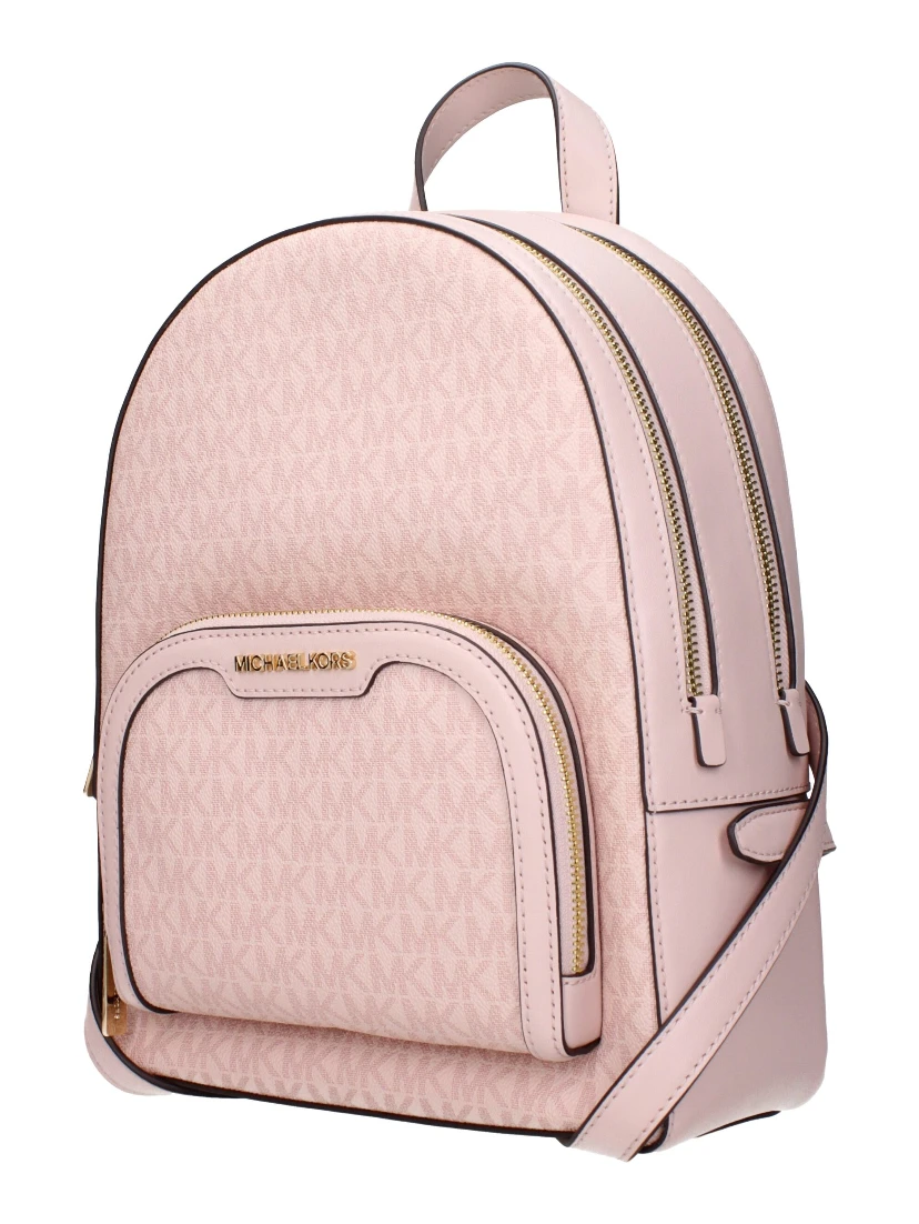 Pink Fabric Backpack
