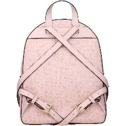 Pink Fabric Backpack