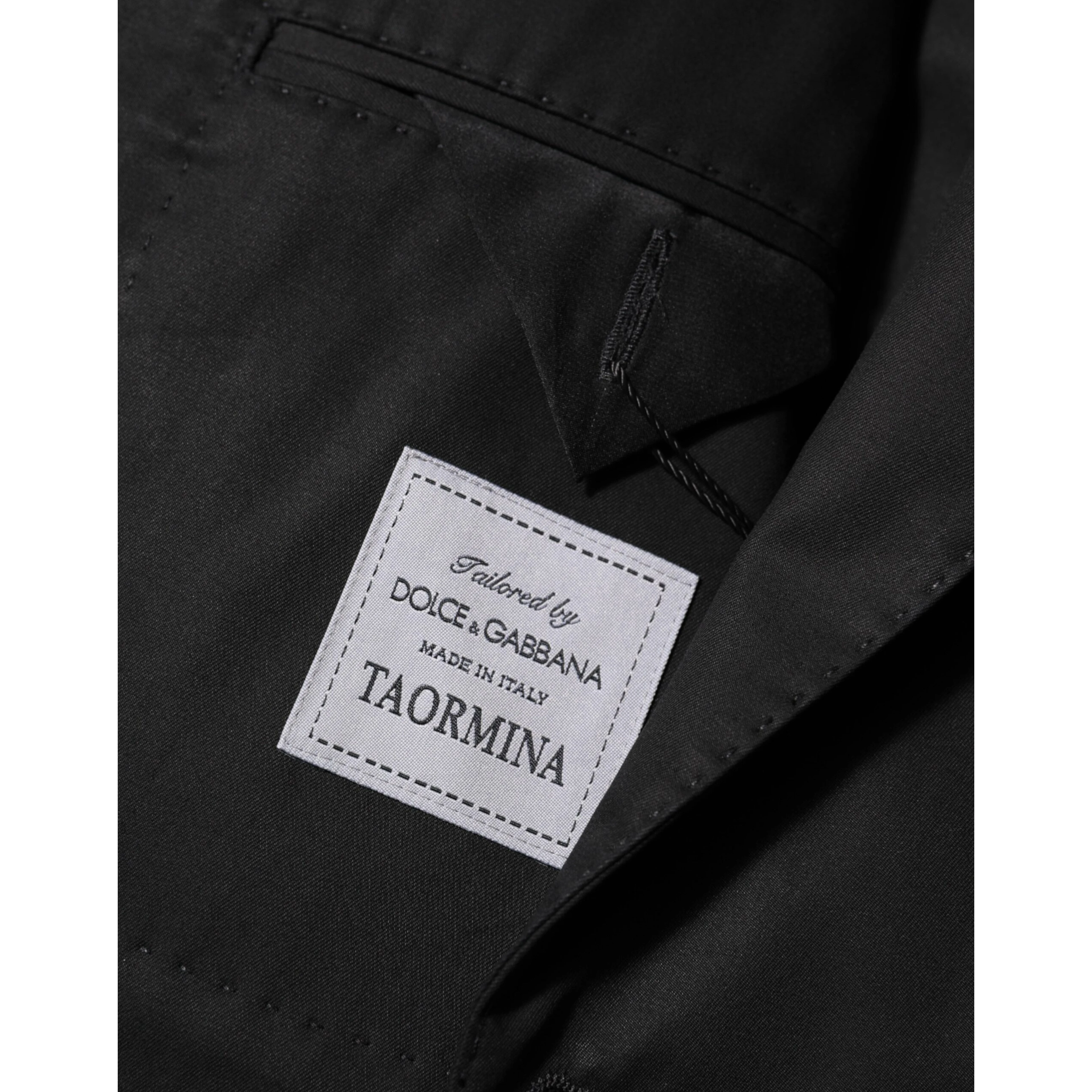 Black Wool 2 Buttons Suit Men Jacket Blazer