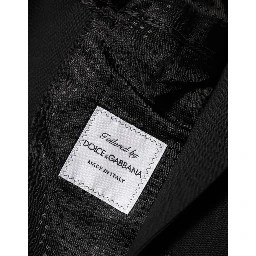 Black Wool 2 Buttons Suit Men Jacket Blazer