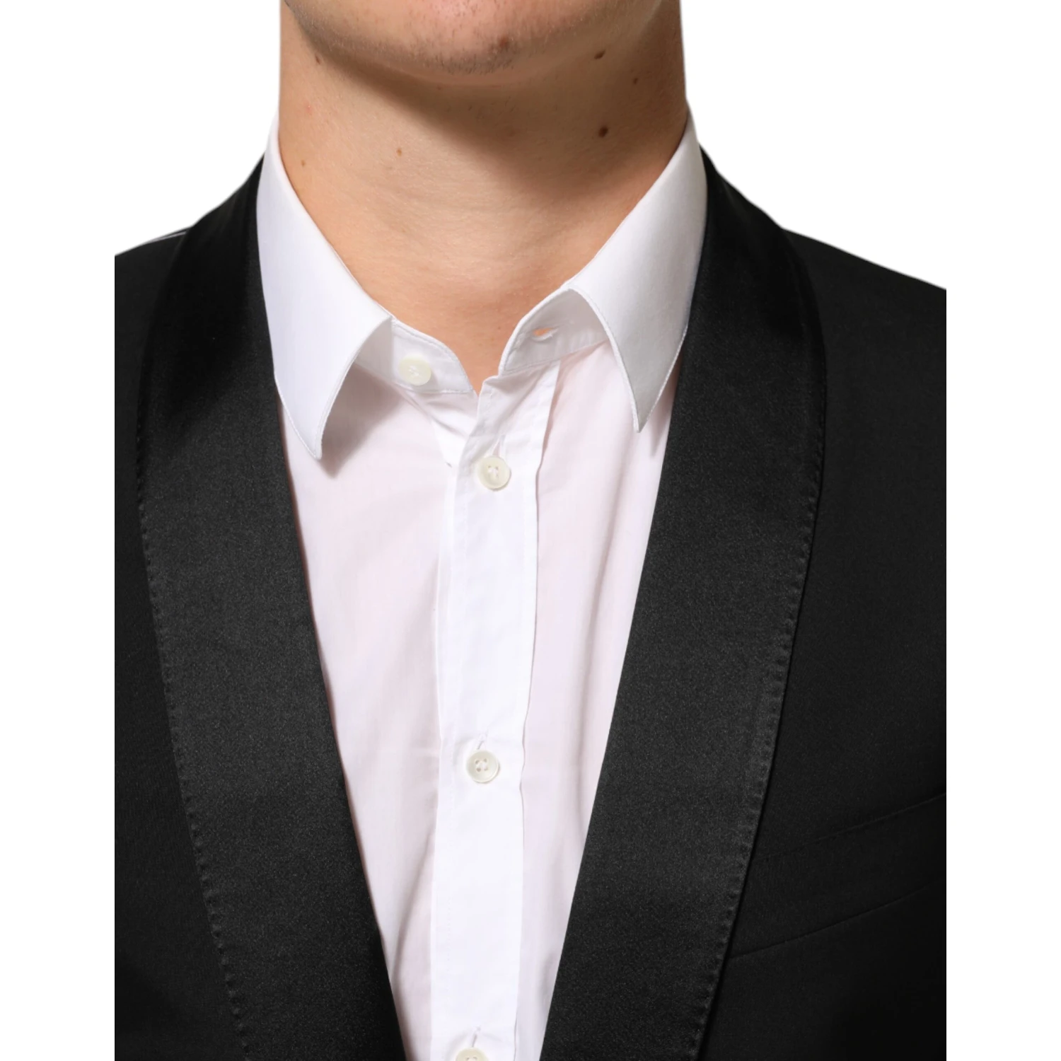 Black MARTINI 1 Button Suit Jacket Blazer