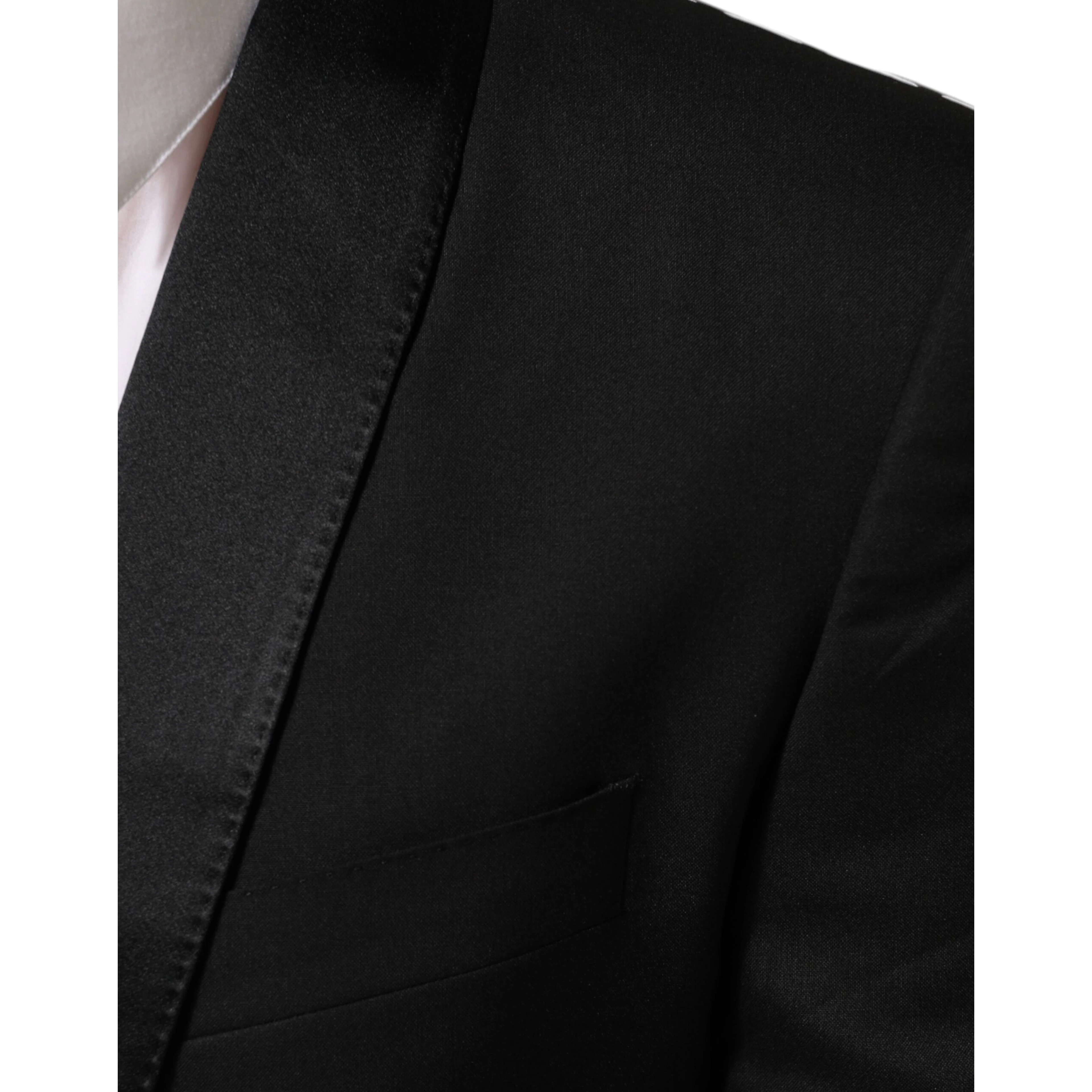 Black MARTINI 1 Button Suit Jacket Blazer