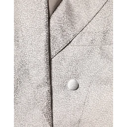 Beige MARTINI Double-Breasted Suit Blazer