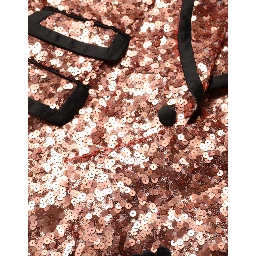 Pink Sequin SICILIA 1 Button Men Suit Blazer