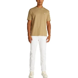 White Cotton Skinny Jeans