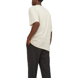 Beige Cotton T-Shirt