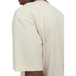 Beige Cotton T-Shirt