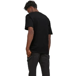 Black Cotton T-Shirt