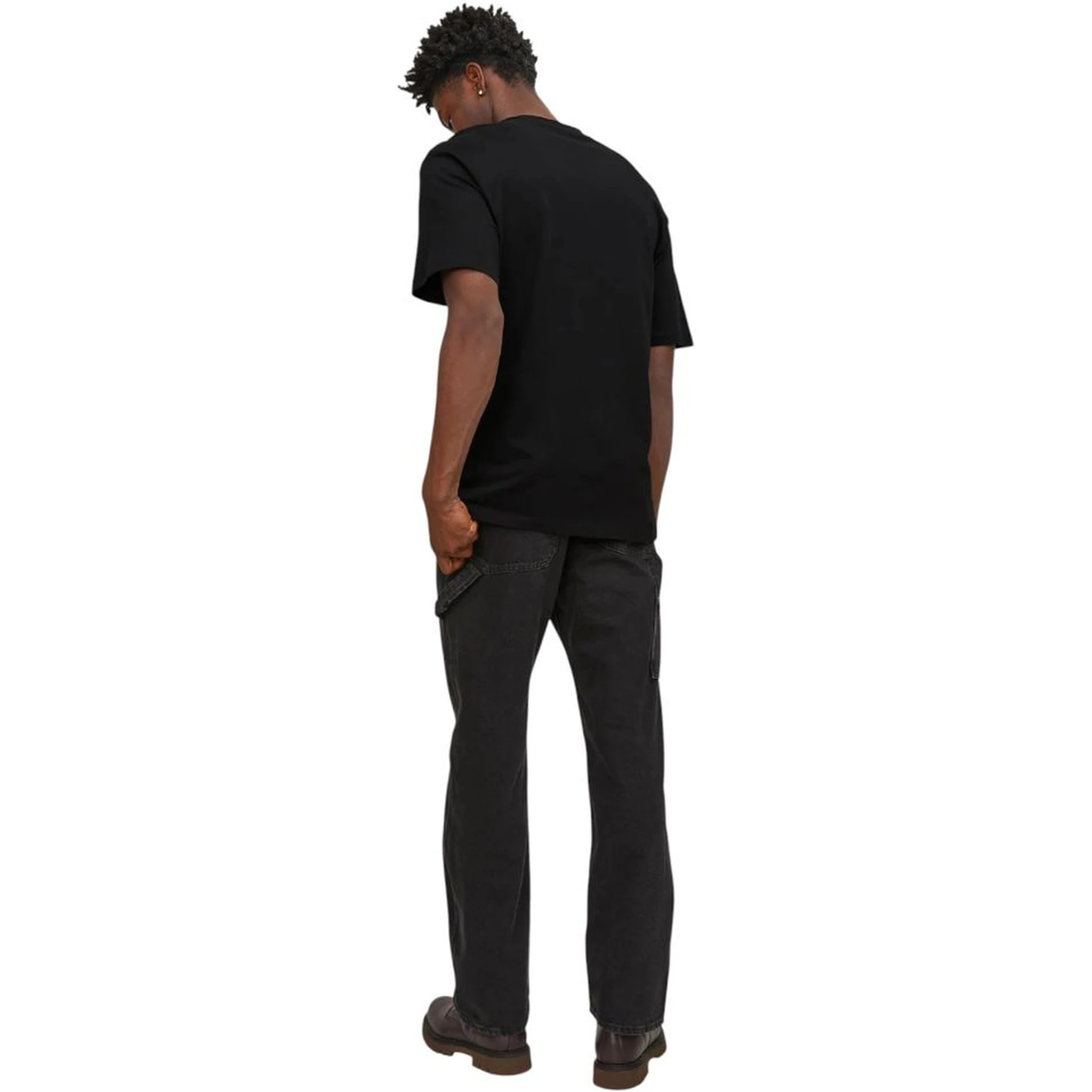 Black Cotton T-Shirt