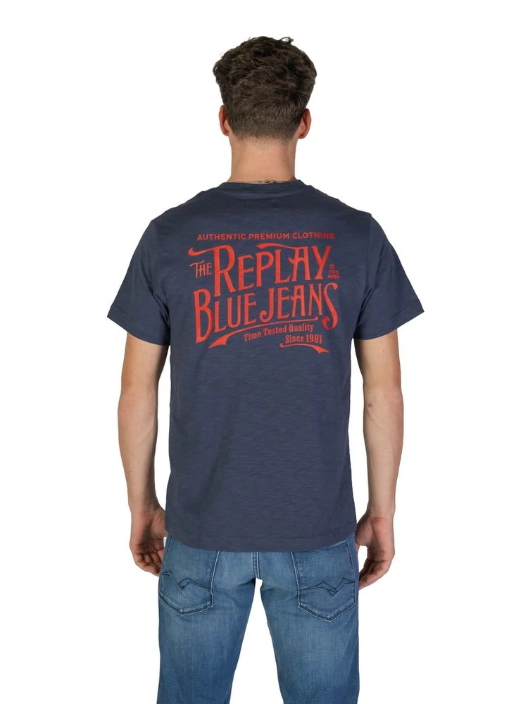 Blue Cotton T-Shirt alternative