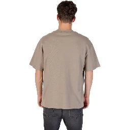 Beige Cotton T-Shirt