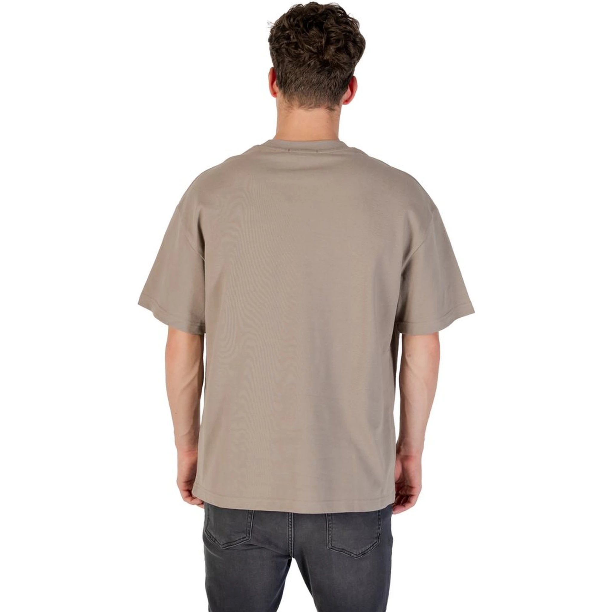 Beige Cotton T-Shirt