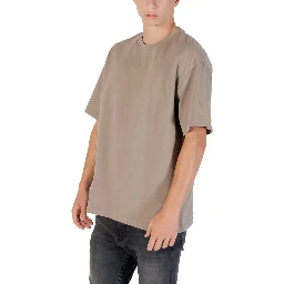 Beige Cotton T-Shirt